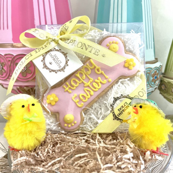 Dolci Impronte® - Easter - Pink Decorated Bone - 69 gr