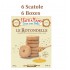 Dolci Impronte - Le Rotondelle - Confezione 6 Scatole Biscotti al Miele - 250 gr
