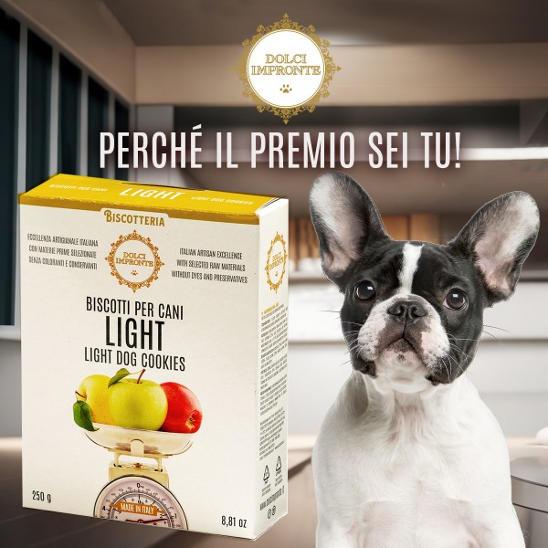 Dolci Impronte - Biscotti Light per cani - 250 gr