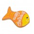 Dolci Impronte® - Orange Fish - Torta per Gatto- Aroma Salmone - 73 gr
