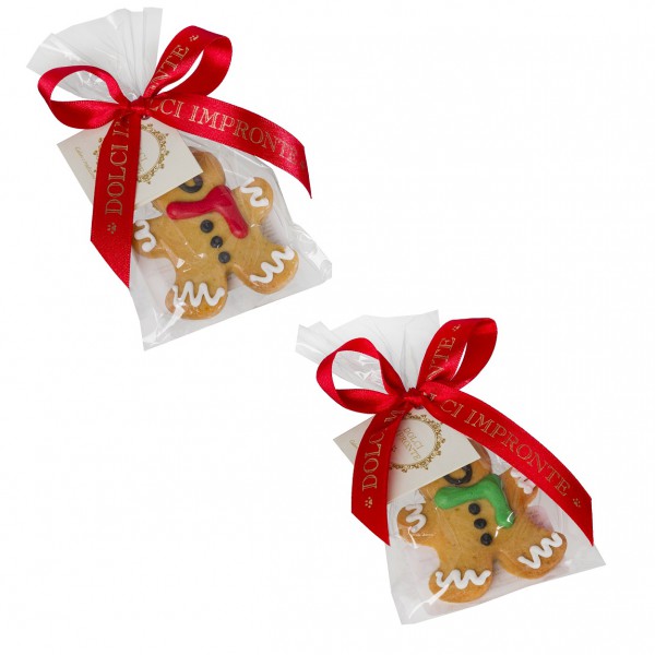 Dolci Impronte® Xmas Ginger Scarf 24 gr - Red or Green
