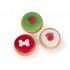 Dolci Impronte Tray |15 Christmas Cupcakes 300g