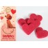 Dolci Impronte - Tirabaci - 5 packs of biscuits 80 g - cherry flavour