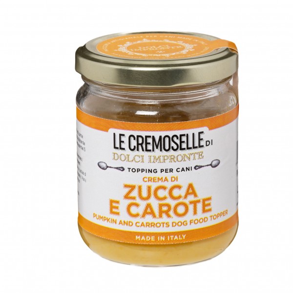 Dolci Impronte - Le Cremoselle Natural Topping  Carrot Jars - 125gr