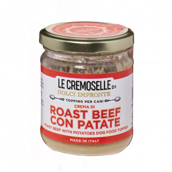 Dolci Impronte - Topping Naturale Le Cremoselle - Roast beef Patate- 125gr