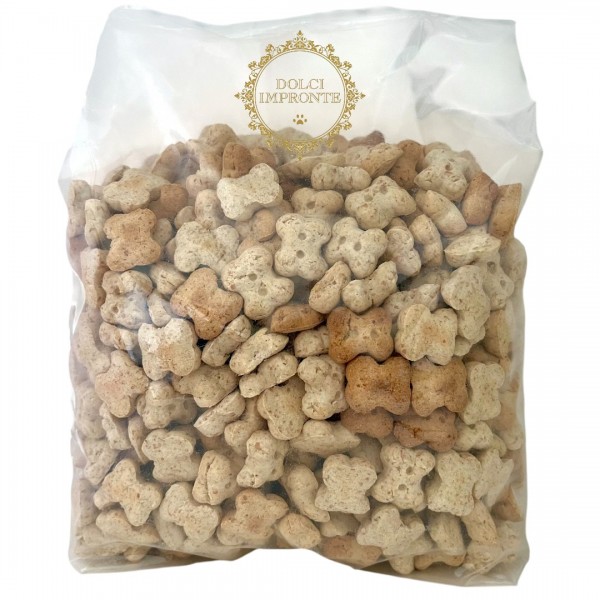 Dolci Impronte -DIGESTIVE - Biscotti  Erbe officinali - Fiore elicriso e mela -Peso 1.2kg