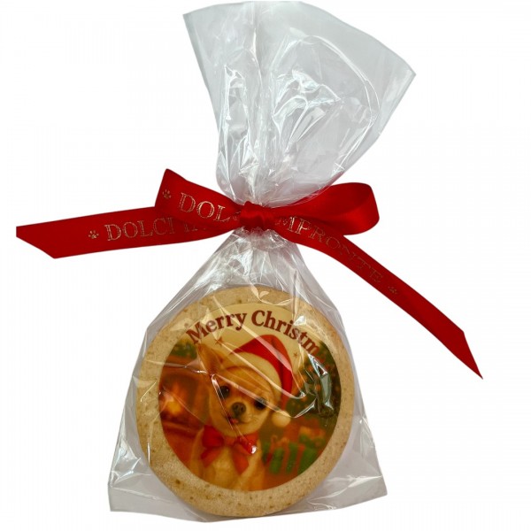 Dolci Impronte  Sacchetto Biscotto Natale Chihuahua 46g