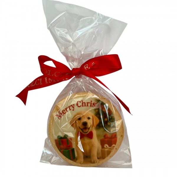 Dolci Impronte Sacchetto Biscotto Natale Labrador 46g