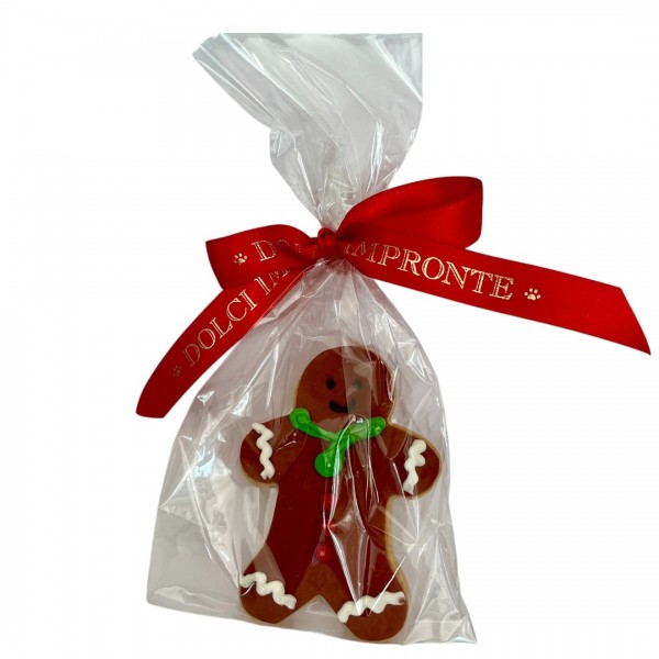 Dolci Impronte Sacchetto Biscotto Natale Ginger 38g