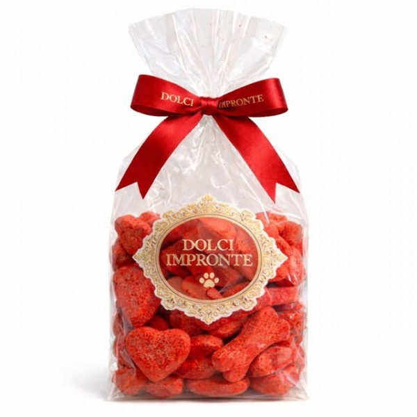 Dolci Impronte | Red Heart & Bone Cookies 150 g