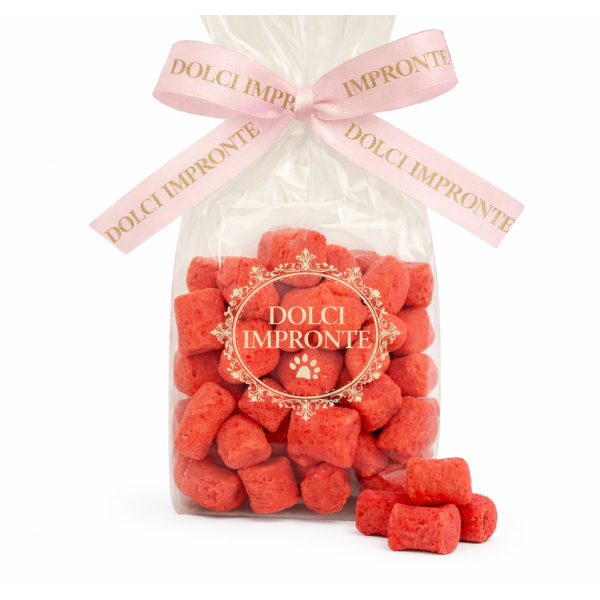 Dolci Impronte | Biscottini  Aroma Fragola 140g