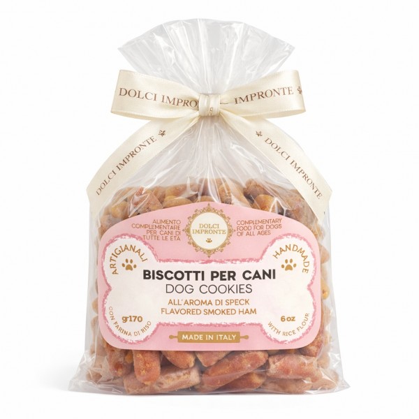 Dolci Impronte | Biscotti Farina Di Riso Aroma Speck 170 gr