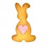 Dolci Impronte | Pasqua Coniglio Cuore Rosa gr 42