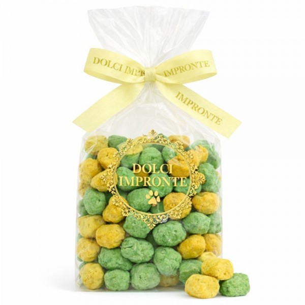 Dolci Impronte |  Biscottini Mix Mela Banana 140g