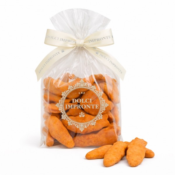 Dolci Impronte | Pel di Carota Carrot and Honey Flavored Biscuits 180g