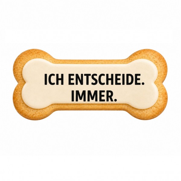 Dolci Impronte | Iconic Collection ICH ENTSCHEIDE. IMMER. 76g