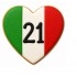 Dolci Impronte | Events Collection Biscotto Celebrativo Cuore Scudetto 21 80g