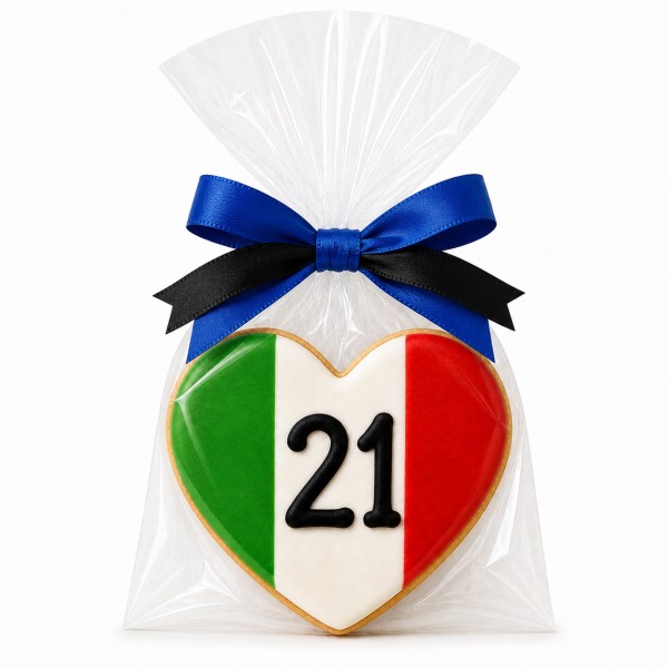 Dolci Impronte | Events Collection Biscotto Celebrativo Cuore Scudetto 21 80g