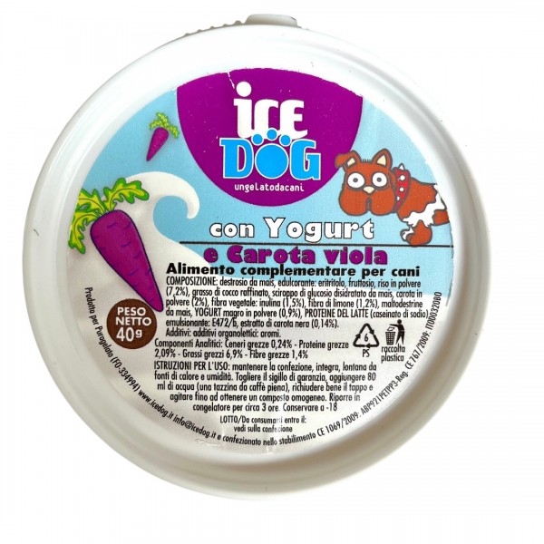 Il Gelato | Yogurt Carota Viola 40gr