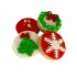 Dolci Impronte | Tray of 12 Cupcakes with Christmas Designs 230 g   S18