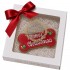 Dolci Impronte| Scatola Regalo Natale Osso Merry Christmas 90g  2 Confezioni    S17