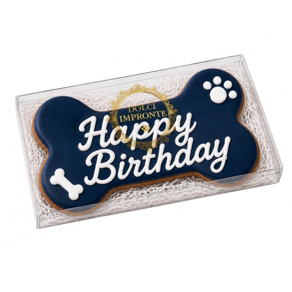 Dolci Impronte | Birthday Bone Blu NAVY - 85gr  3 Confezioni  (S9)