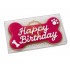 Dolci Impronte | Birthday Bone Fucsia - 85gr  3 Confezioni  (S9)