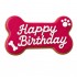 Dolci Impronte | Birthday Bone Fuchsia – 85 g. (Pack 3pcs) S9