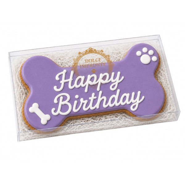Dolci Impronte | Birthday Bone LILLA - 85gr  3 Confezioni  (S9)