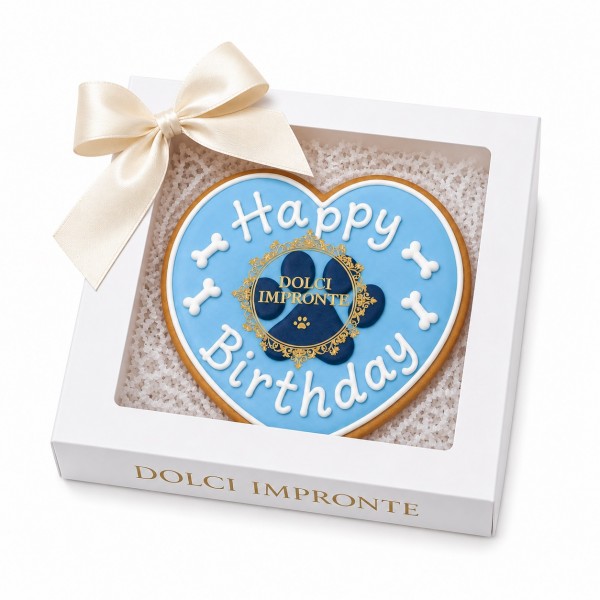 Dolci Impronte |Birthday Paw  Azzurro 97gr  2 Confezioni  S09