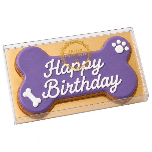 Dolci Impronte | Birthday Bone LILLA - 85gr  3 Confezioni  (S9)
