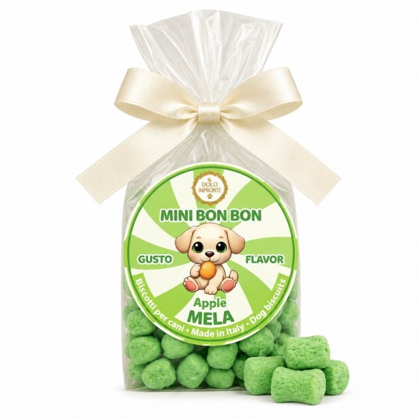 Dolci Impronte | Mini Bonbon Aroma Mela 170g