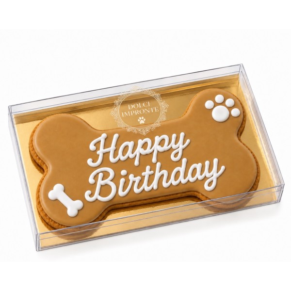 Dolci Impronte | Birthday Bone Caramello - 85gr