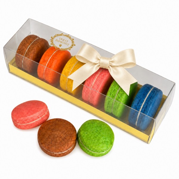 Dolci Impronte | Scatola 6 macarons 170gr