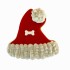 Dolci Impronte | Cappello Babbo Natale  con osso 42g