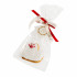 Dolcimpronte - Cuore bianco con zampina LOVE PAW WHITE - Confezione singola - 25 gr ( ASL Prot.0088901/16)