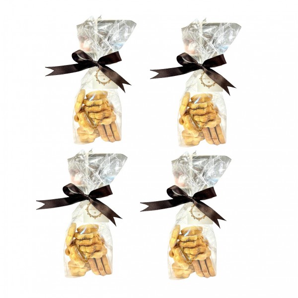 Dolci Impronte® - Canestrelli Biscuits - 4 Packs of 150gr each