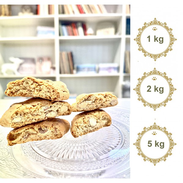 Dolci Impronte® - Cantucci Biscuits - Bag of 1Kg, 2Kg, 5kg