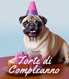 cani compleanno festa. torta per animale domestico fatto di